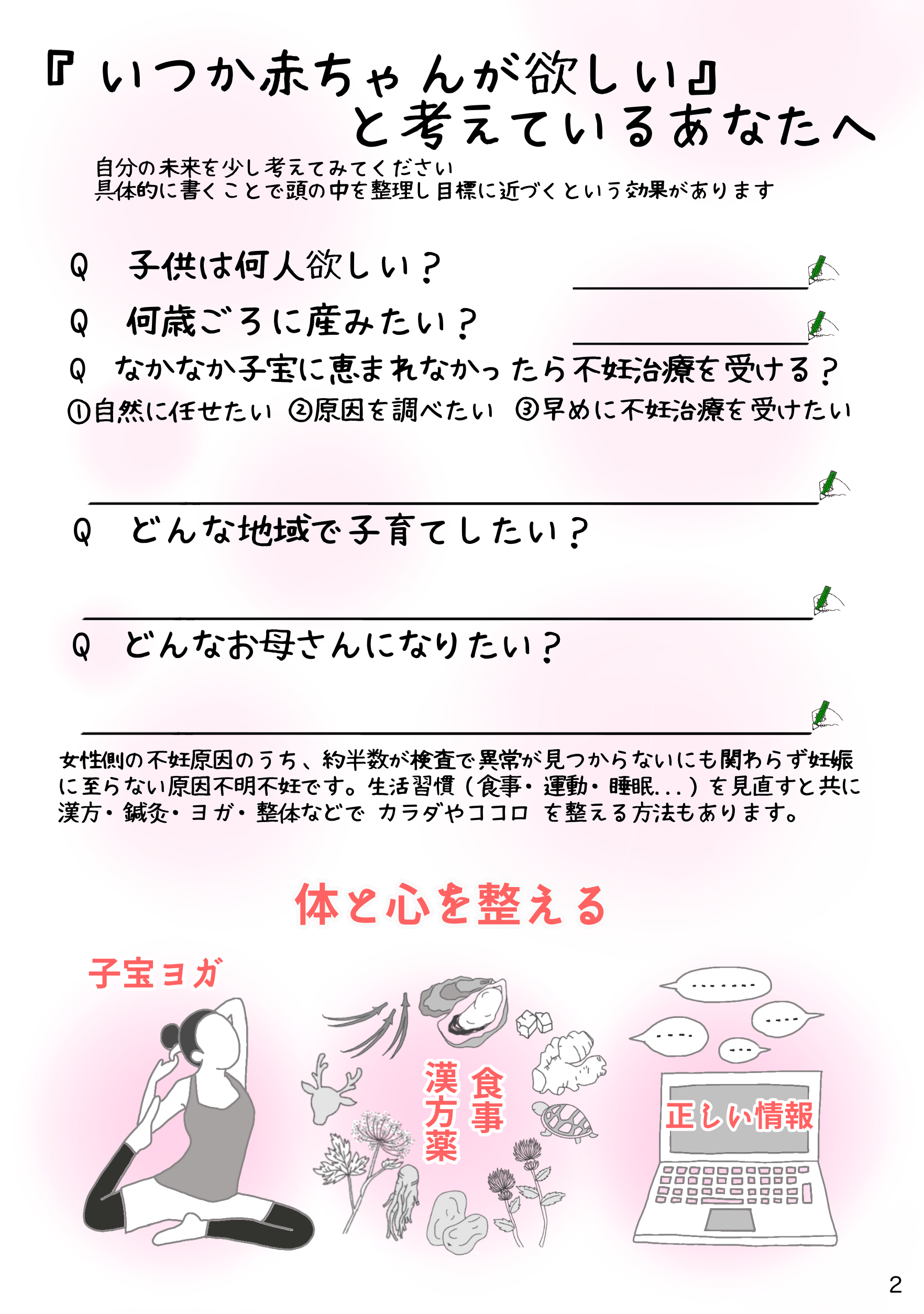 2📗いつか赤ちゃんが欲しいと考えるあなたへ