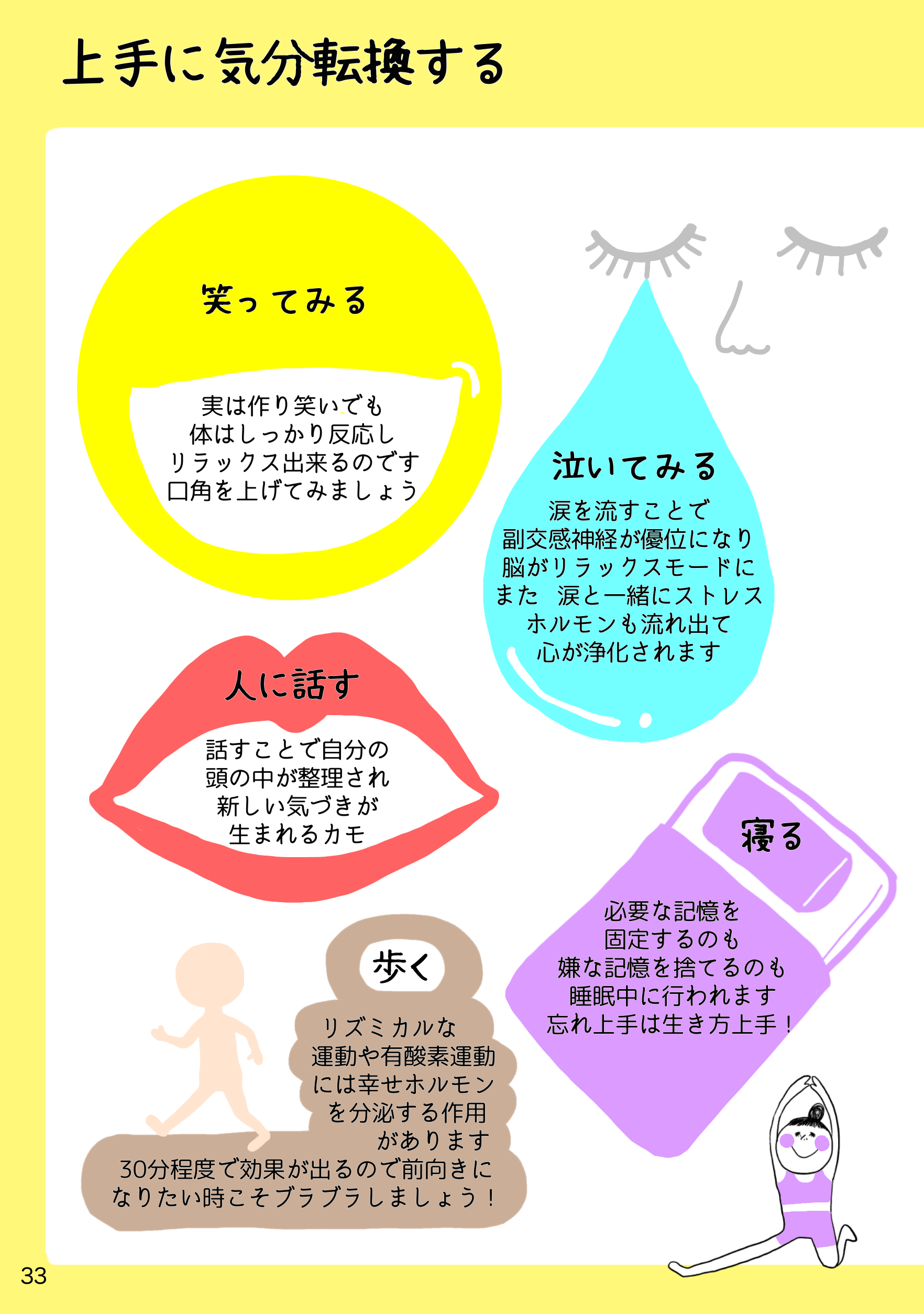 33📗上手に気分転換する　左